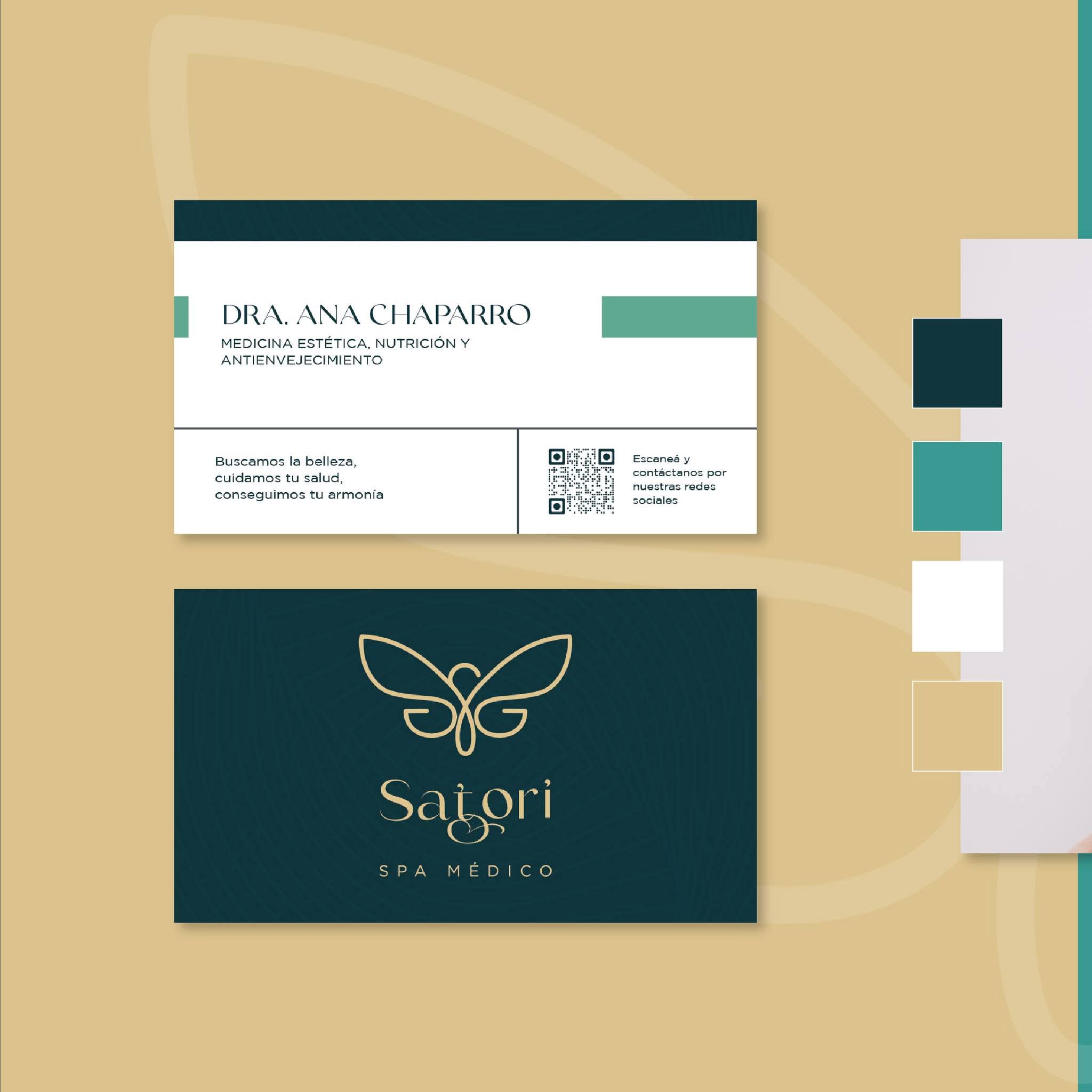Satori Spa Médico: Branding de bienestar y salud.